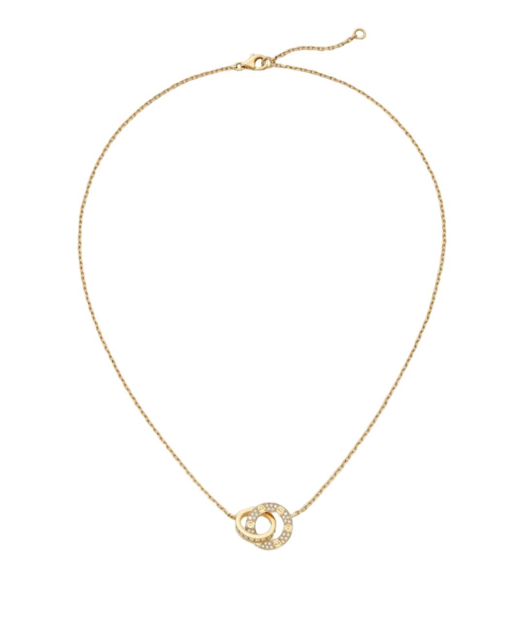 CARTIER Золотой кулон из желтого золота, фото 1