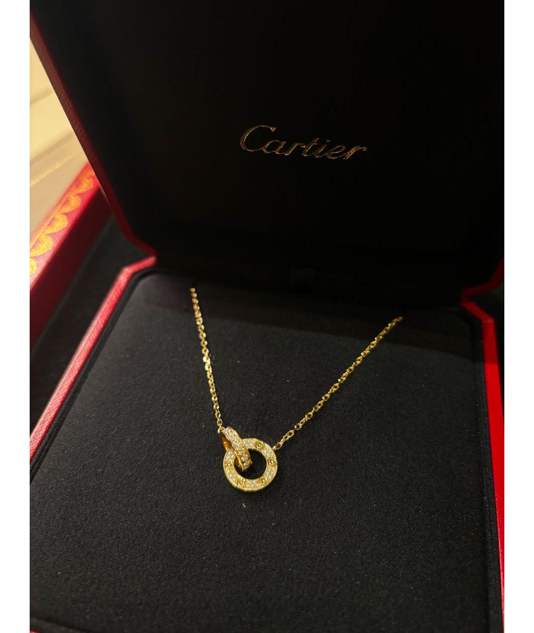 CARTIER Золотой кулон из желтого золота, фото 3