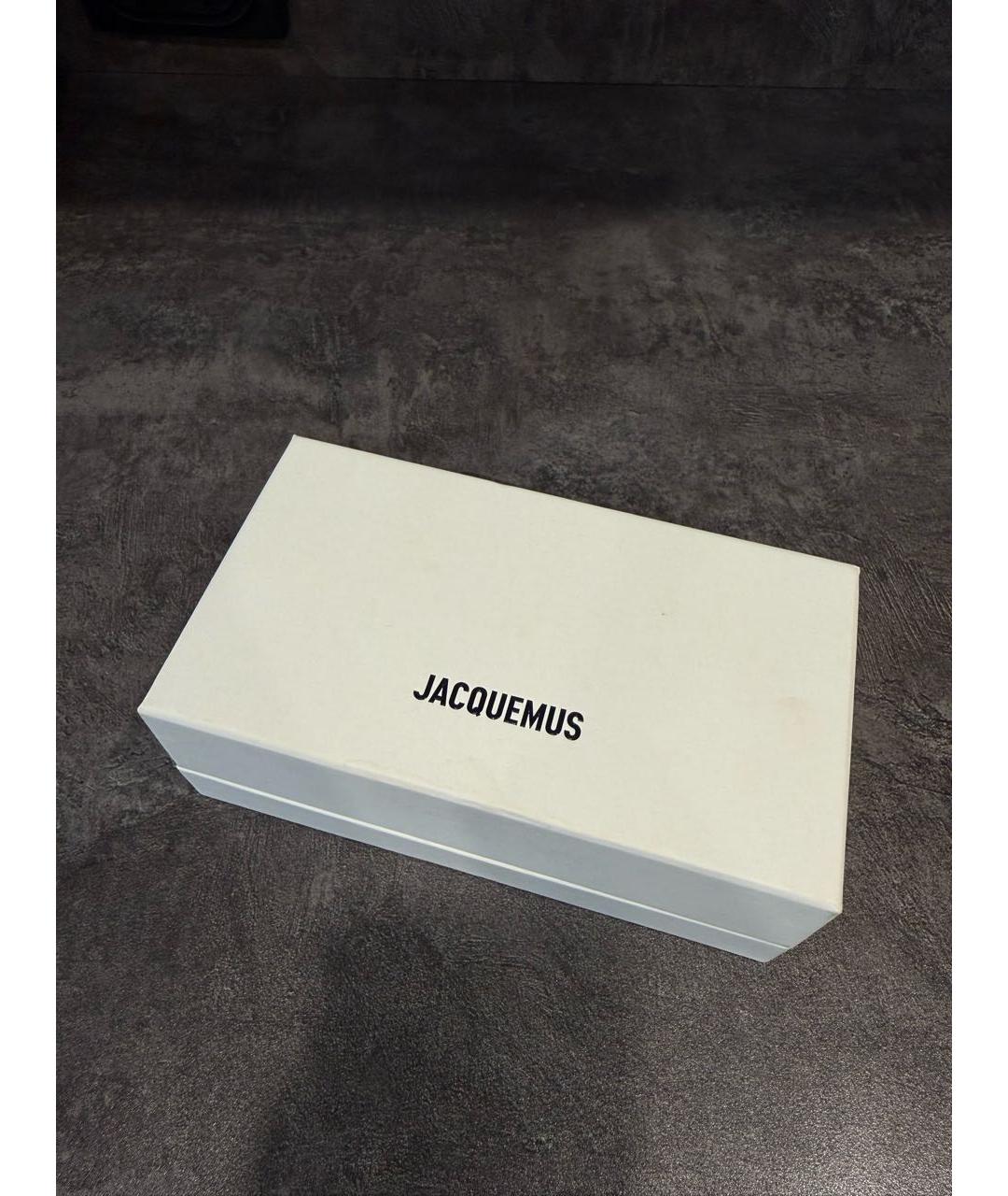JACQUEMUS Желтые пластиковые солнцезащитные очки, фото 4