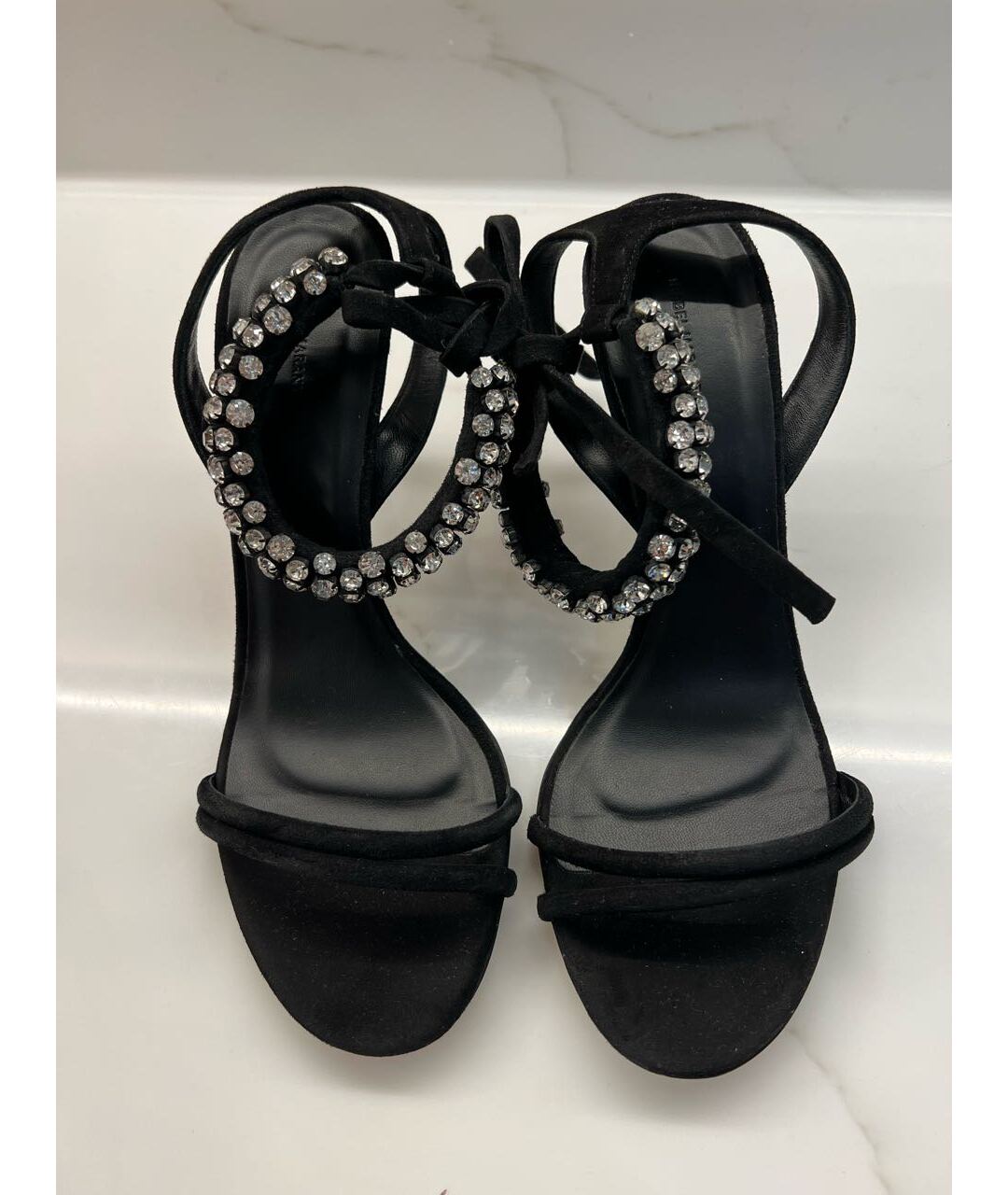ISABEL MARANT Черные кожаные босоножки, фото 2