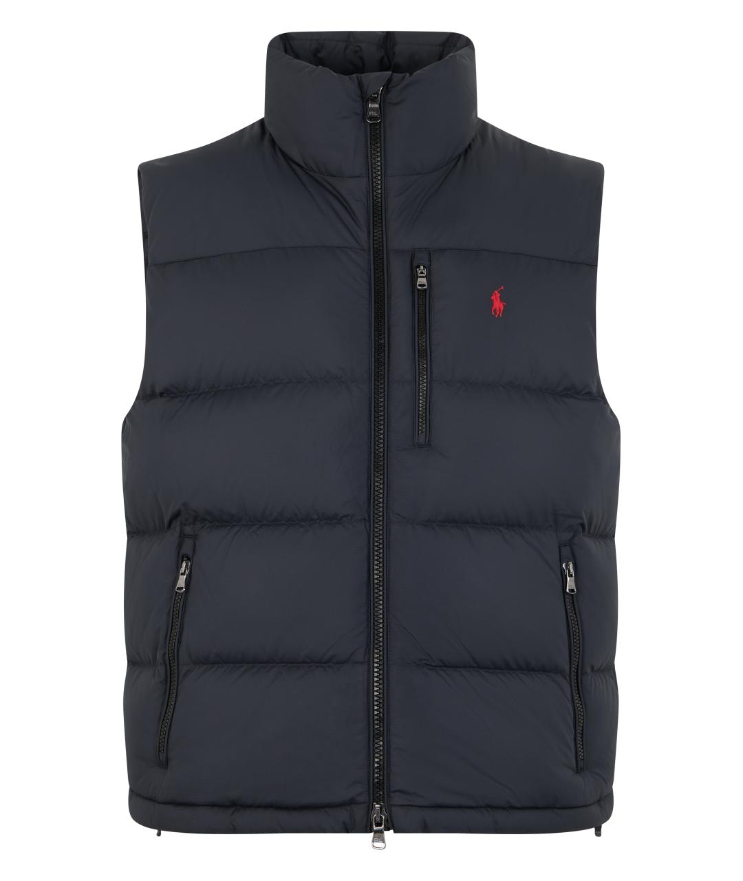 POLO RALPH LAUREN Синий полиэстеровый жилет, фото 1