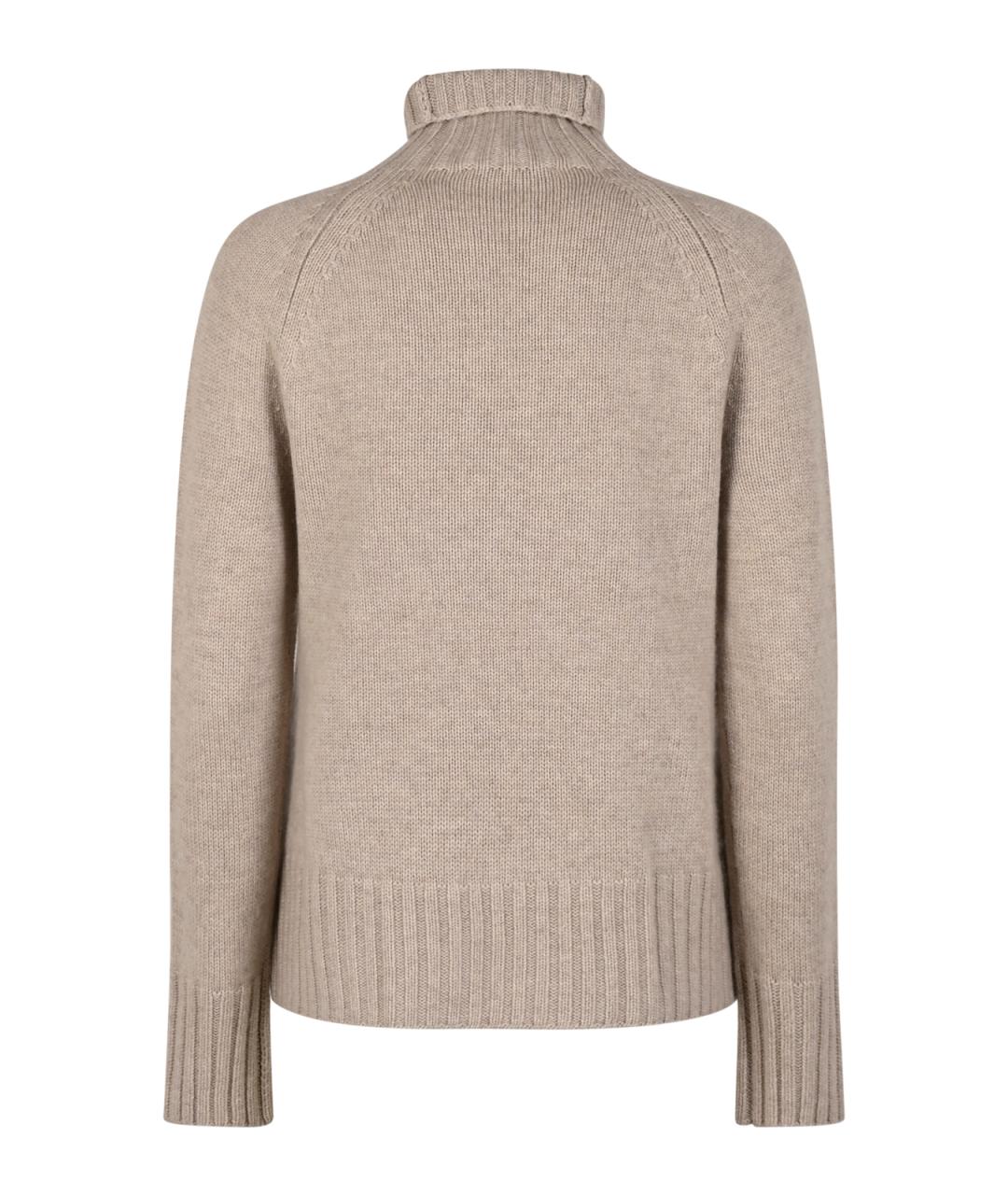 'S MAX MARA Бежевый джемпер / свитер, фото 2