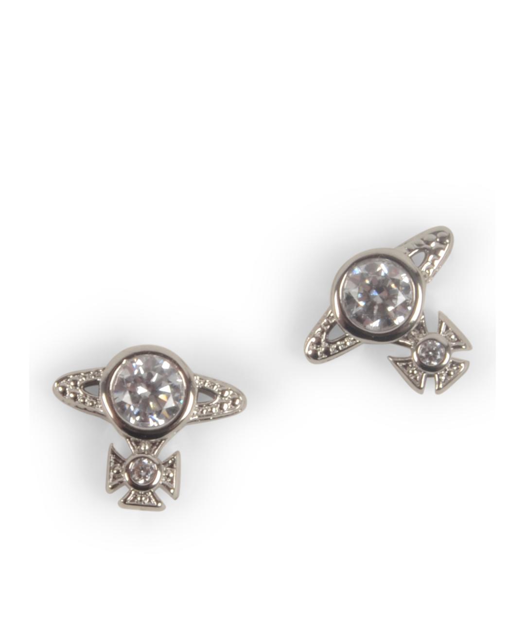 VIVIENNE WESTWOOD Серебряные металлические серьги, фото 2