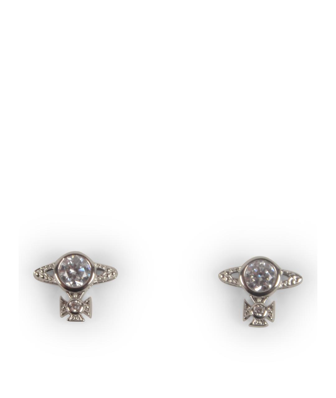 VIVIENNE WESTWOOD Серебряные металлические серьги, фото 4