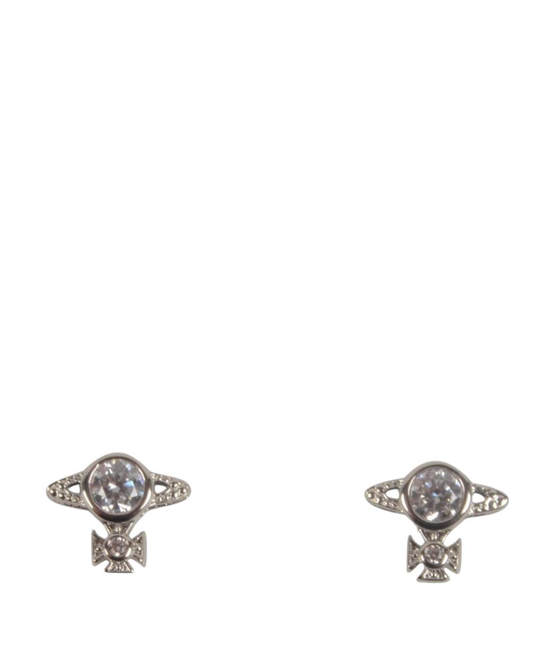 VIVIENNE WESTWOOD Серебряные металлические серьги, фото 1