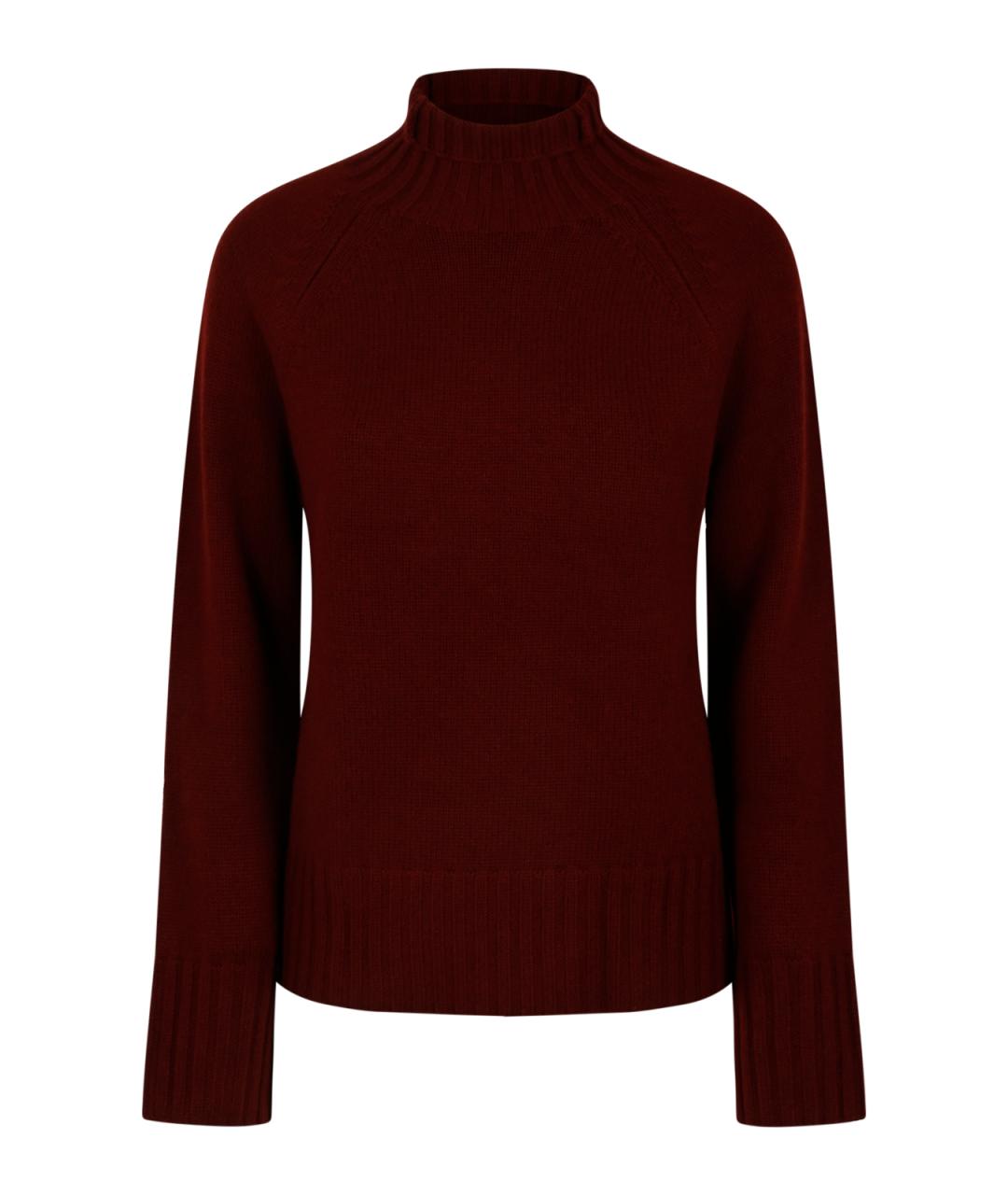 'S MAX MARA Бордовый джемпер / свитер, фото 1