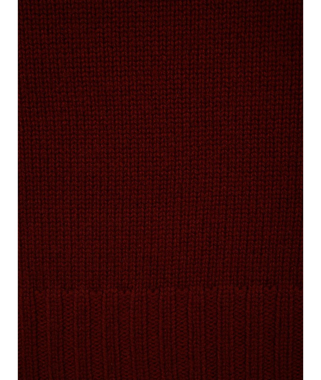 'S MAX MARA Бордовый джемпер / свитер, фото 3