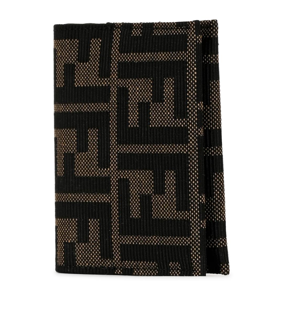 FENDI Коричневый кошелек, фото 2