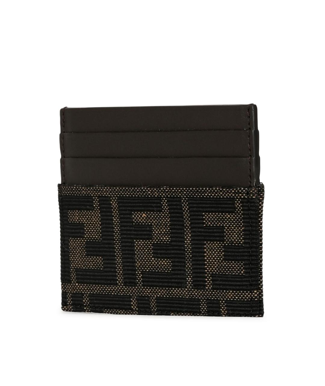 FENDI Коричневый кардхолдер, фото 2