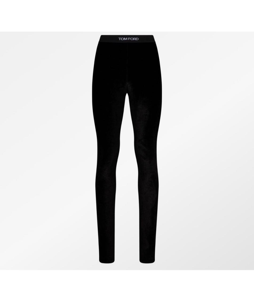 TOM FORD Черные велюровые спортивные брюки и шорты, фото 5