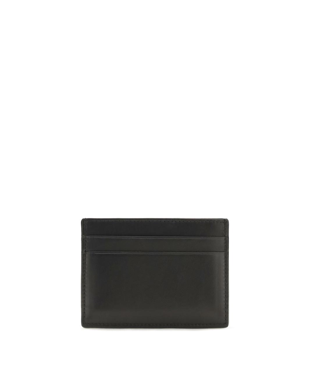 LOEWE Черный кожаный кардхолдер, фото 2