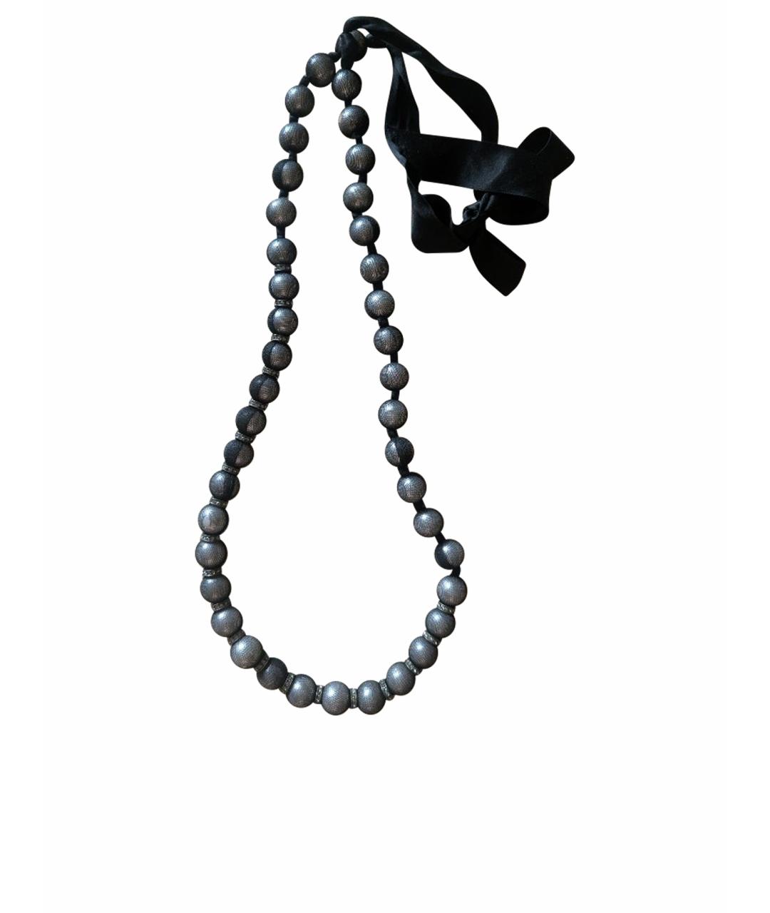 LANVIN Черное колье, фото 1