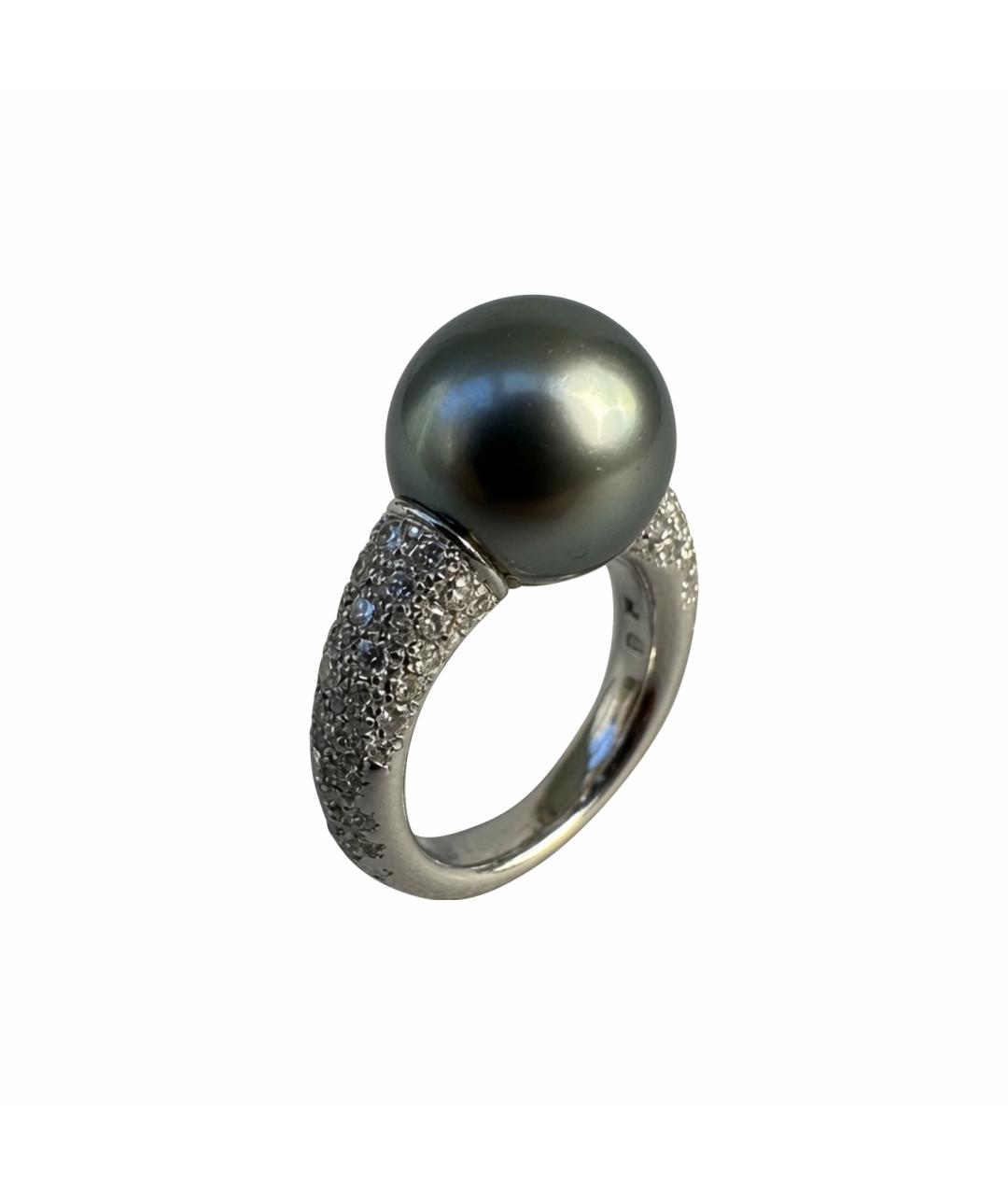 Mikimoto Белое кольцо из белого золота, фото 6