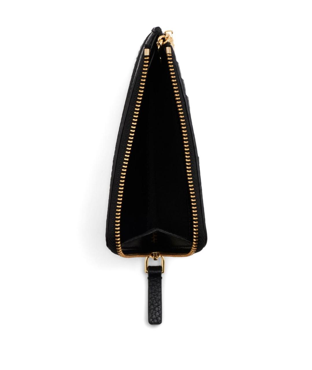 MARC JACOBS Черный кожаный кошелек, фото 2