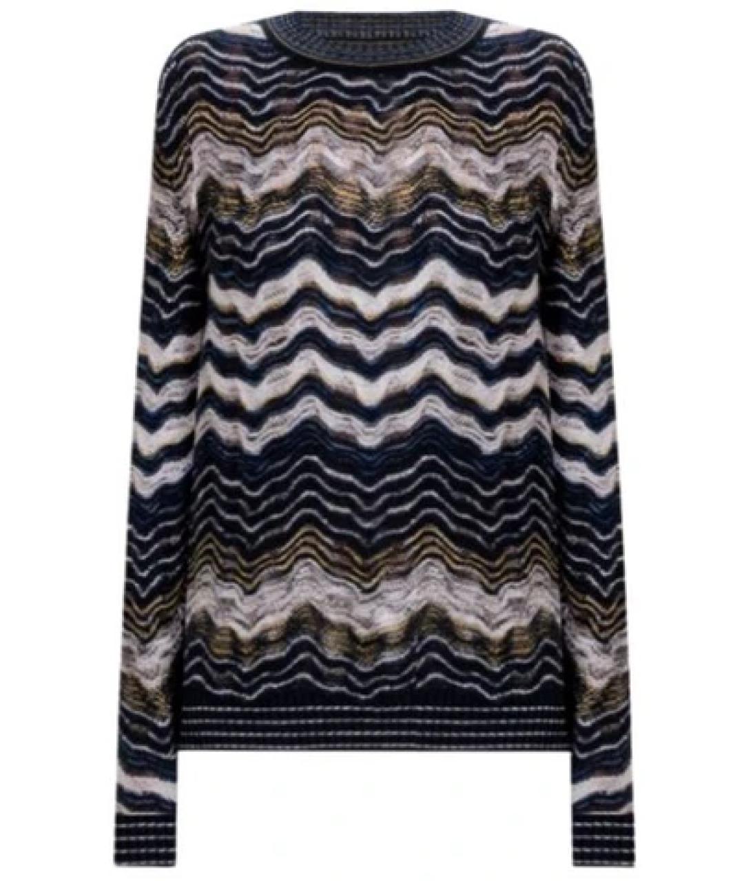 MISSONI Синий джемпер / свитер, фото 1