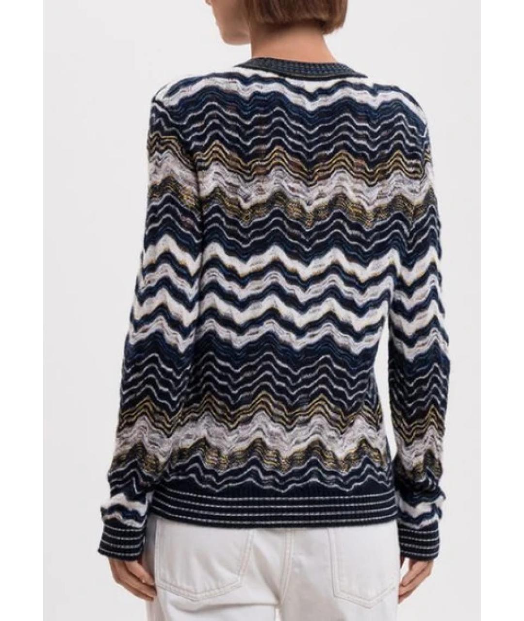 MISSONI Синий джемпер / свитер, фото 4