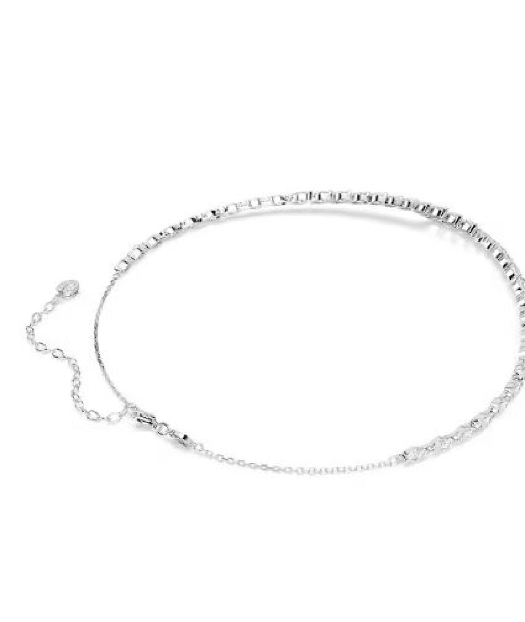 SWAROVSKI Серебряное металлическое колье, фото 2
