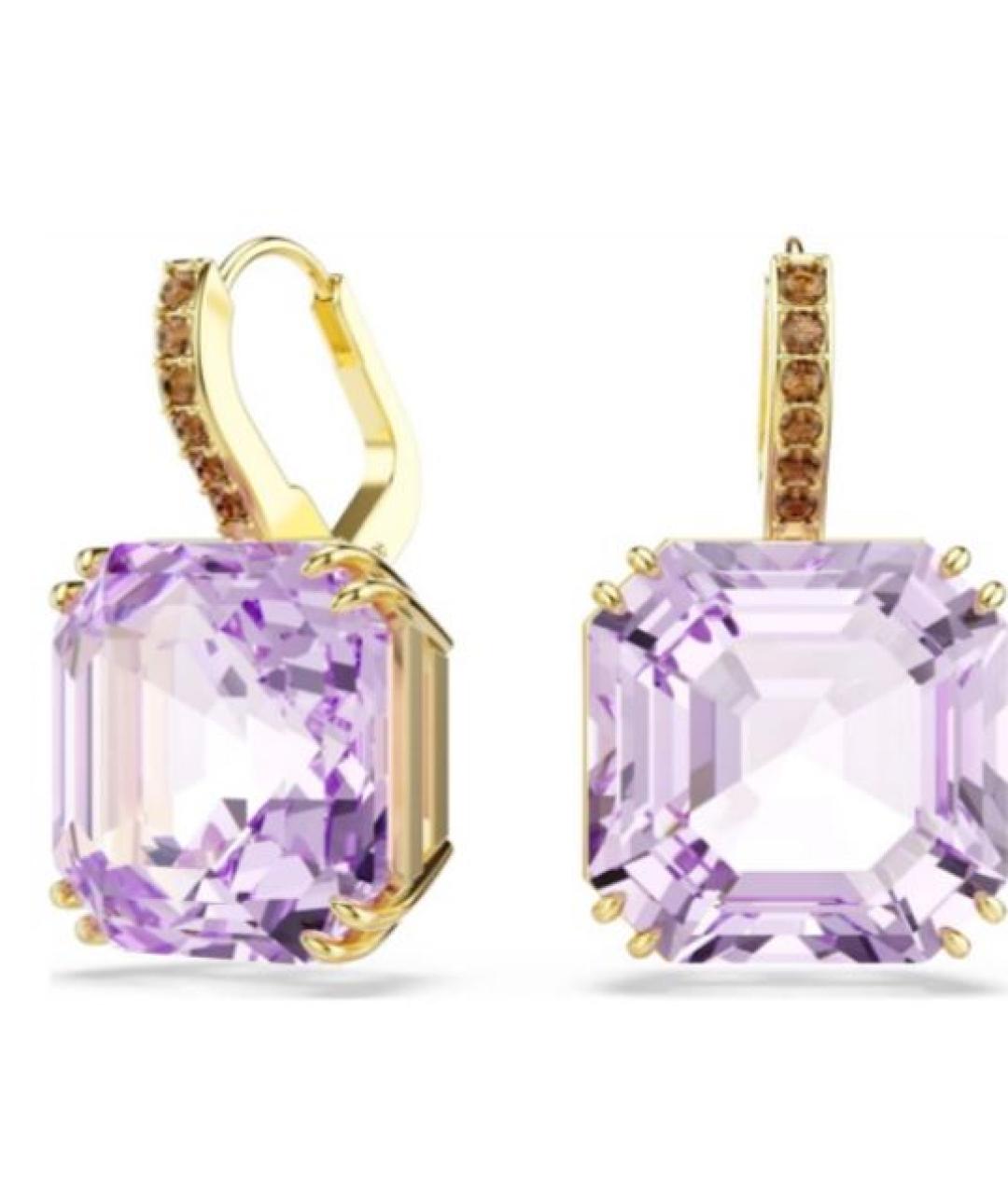 SWAROVSKI Золотые серьги, фото 1
