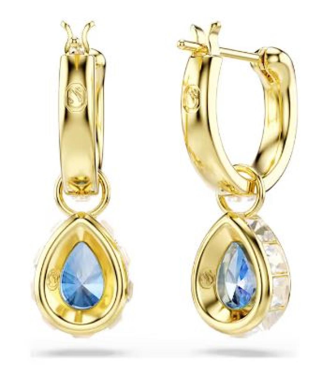 SWAROVSKI Золотые серьги, фото 2