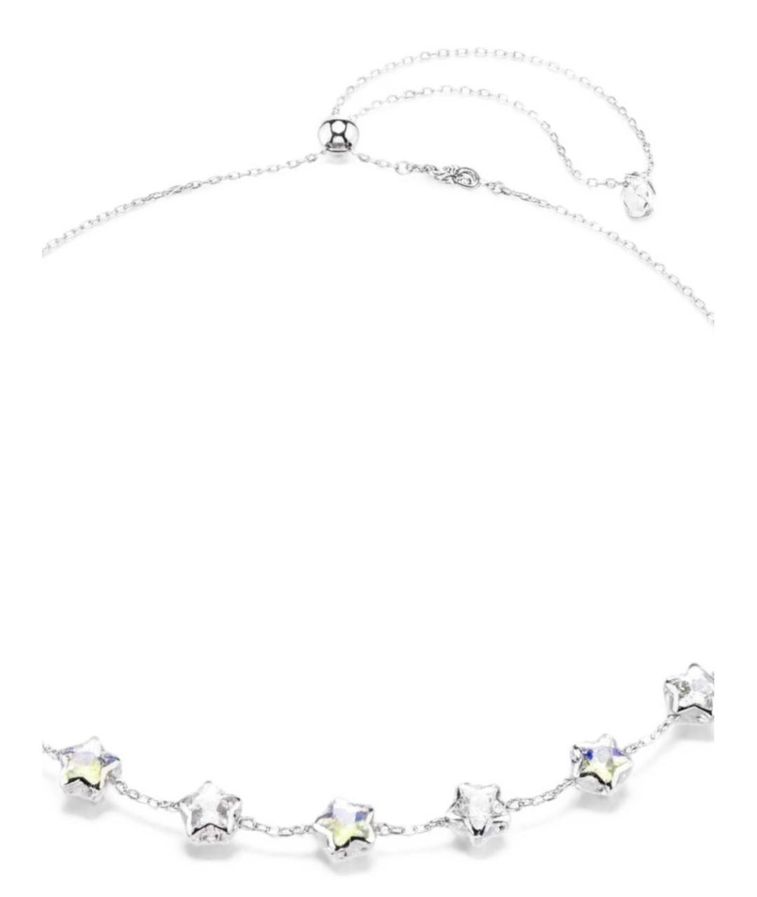 SWAROVSKI Серебряное металлическое колье, фото 4