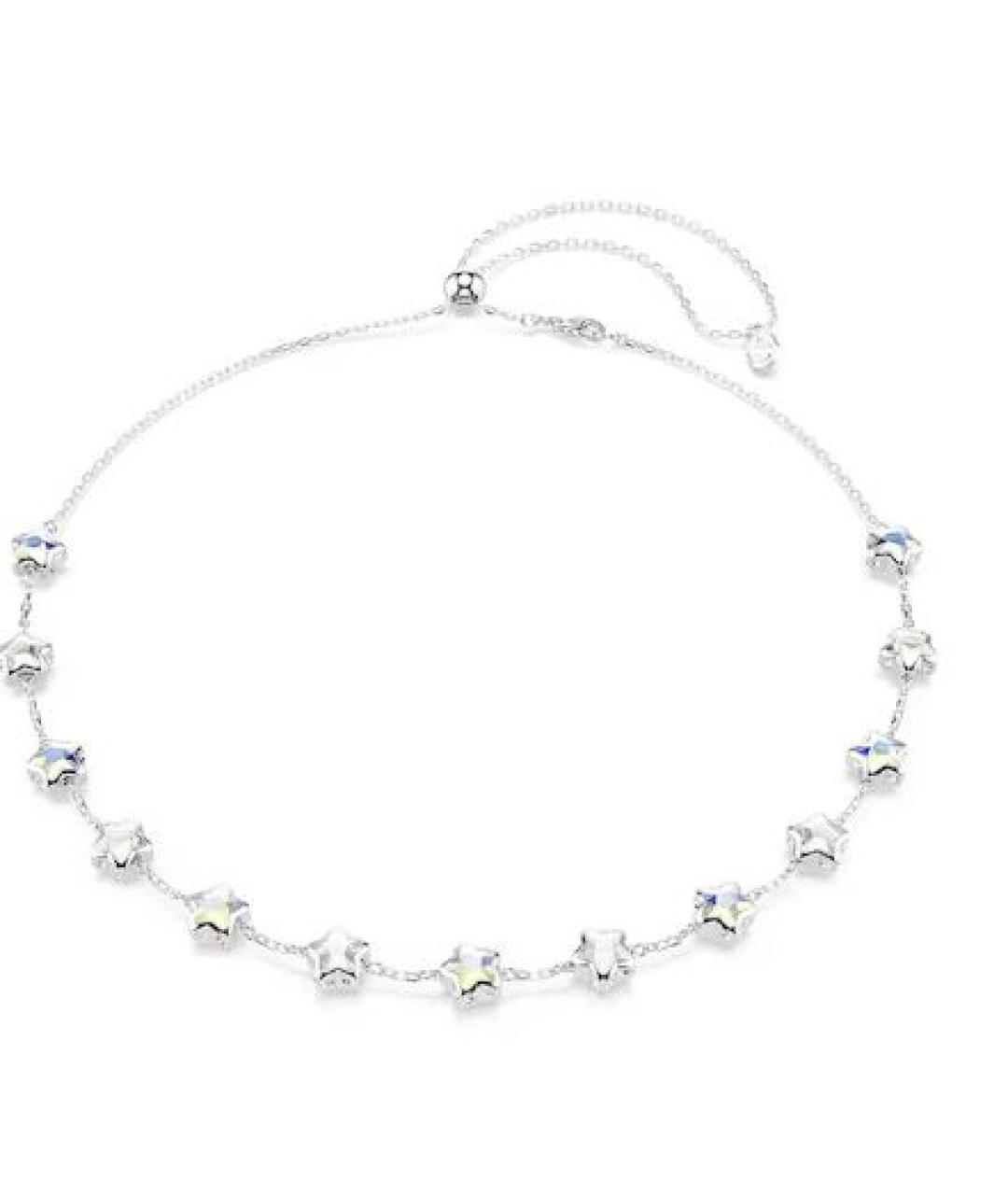 SWAROVSKI Серебряное металлическое колье, фото 1