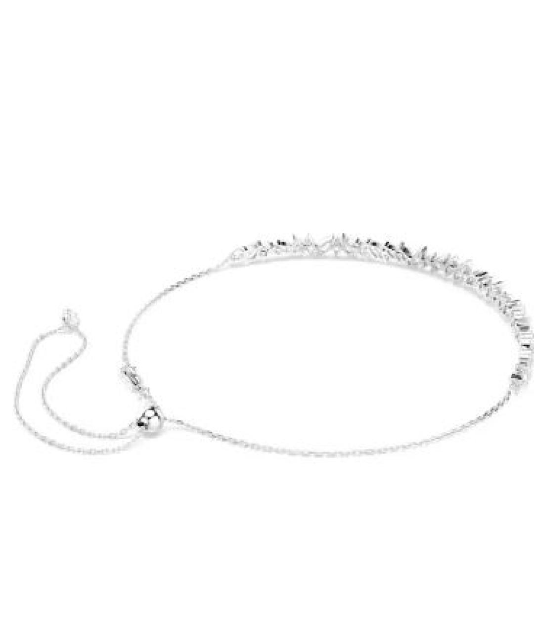 SWAROVSKI Серебряное металлическое колье, фото 2