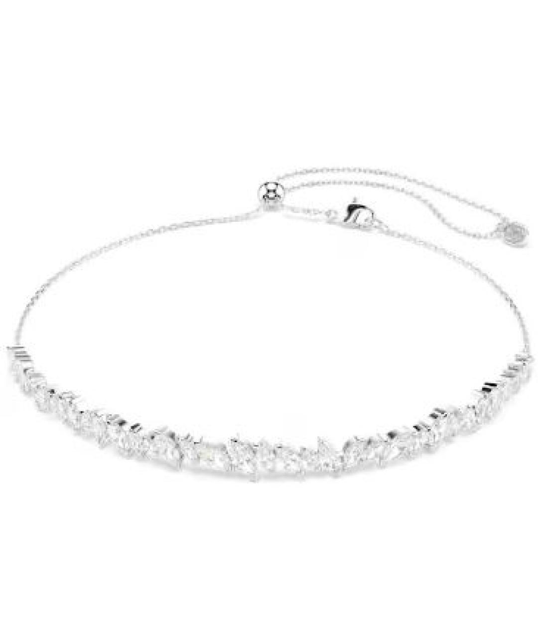 SWAROVSKI Серебряное металлическое колье, фото 1