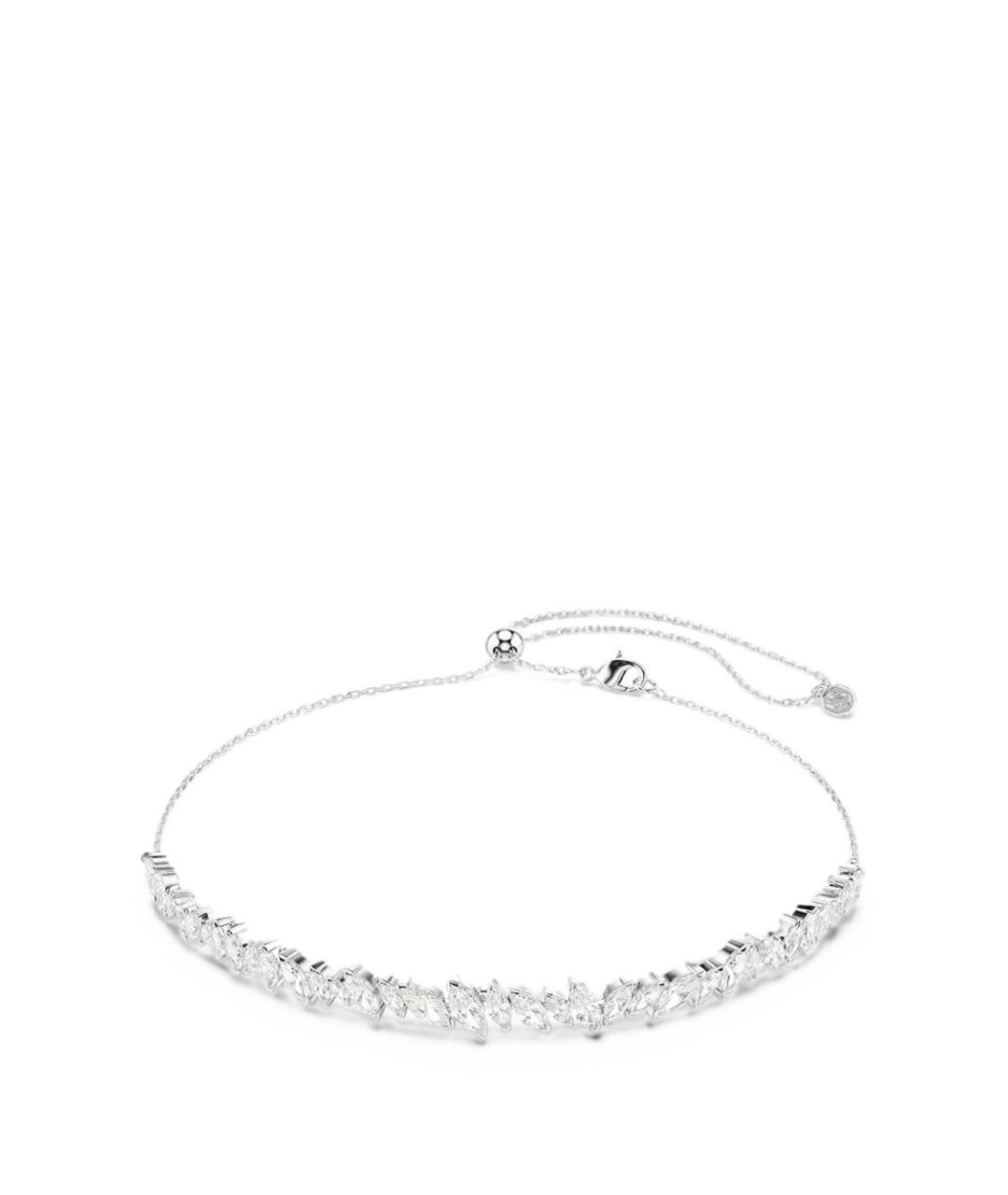 SWAROVSKI Серебряное металлическое колье, фото 4