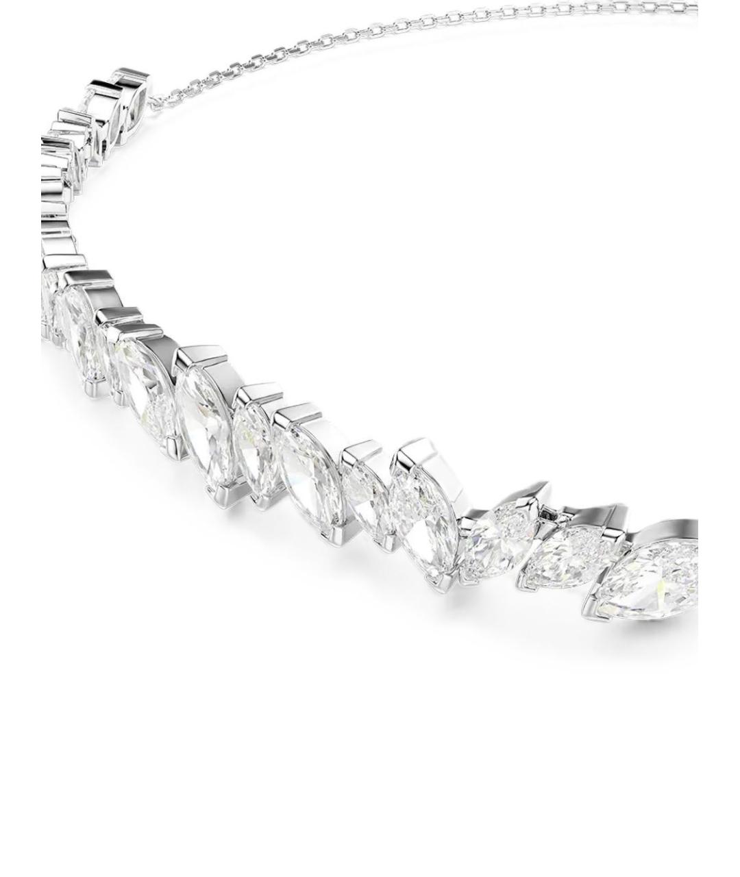 SWAROVSKI Серебряное металлическое колье, фото 3
