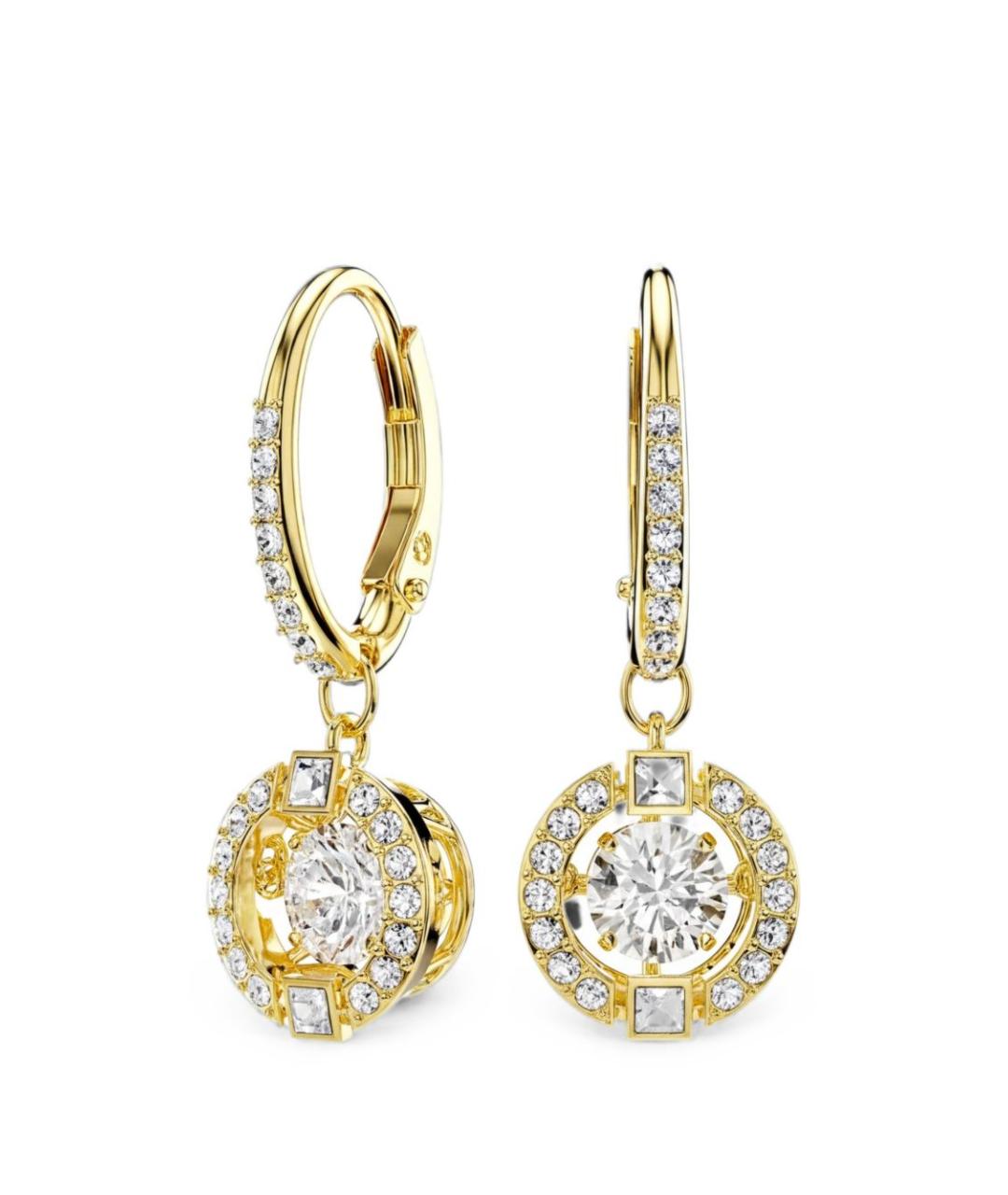 SWAROVSKI Золотые серьги, фото 3