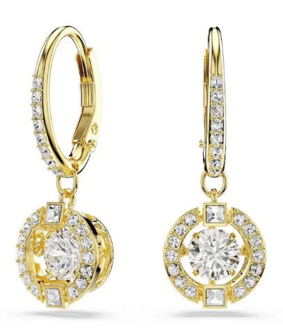 SWAROVSKI Золотые серьги, фото 2
