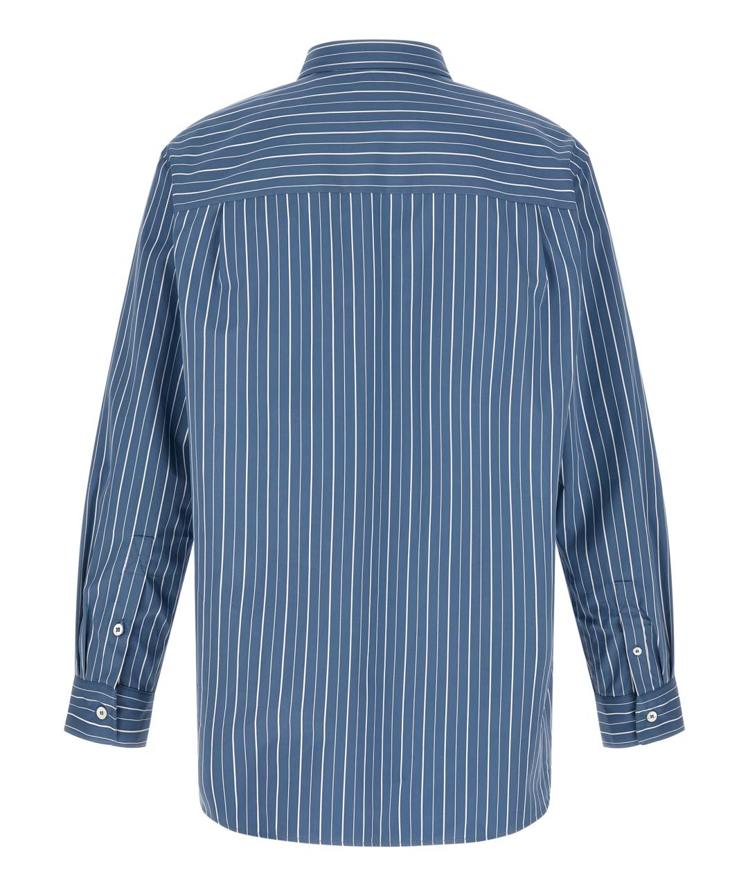 A.P.C. Синяя хлопковая кэжуал рубашка, фото 2