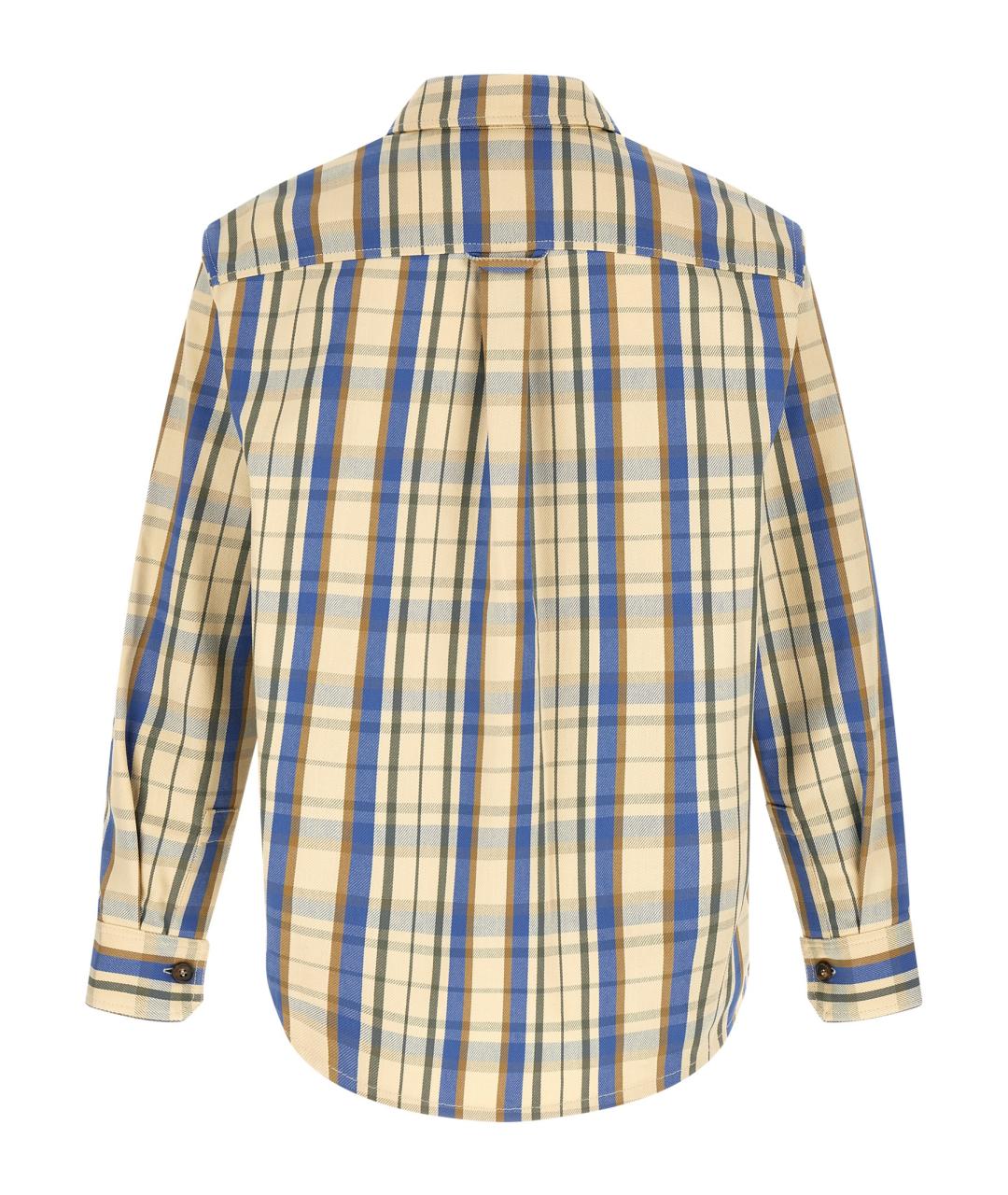 A.P.C. Желтая хлопковая кэжуал рубашка, фото 2