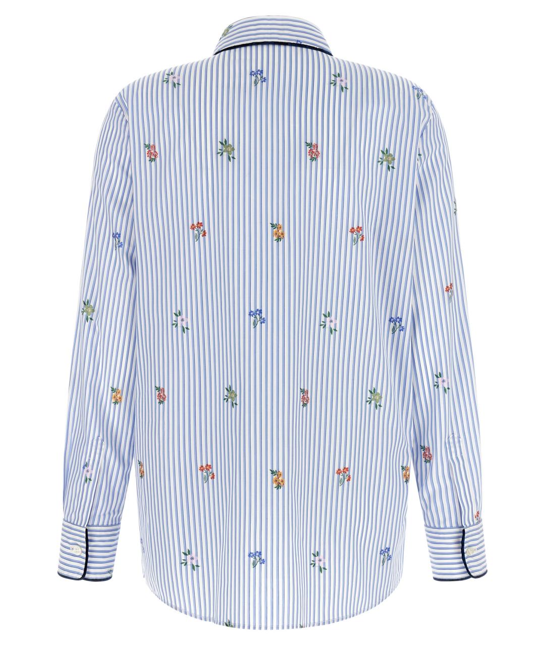 ETRO Голубая хлопковая рубашка, фото 2