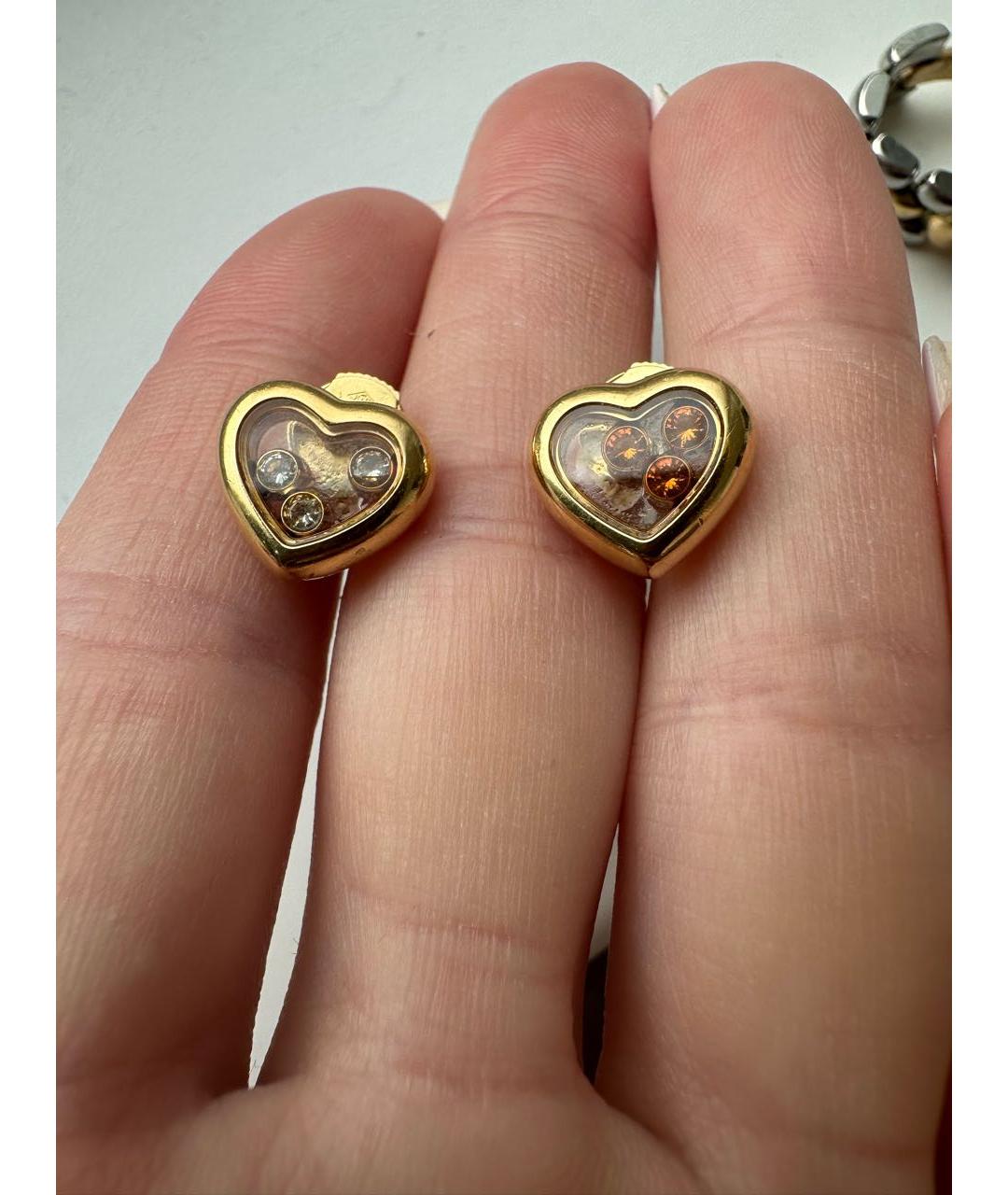 CHOPARD Желтые серьги из желтого золота, фото 7