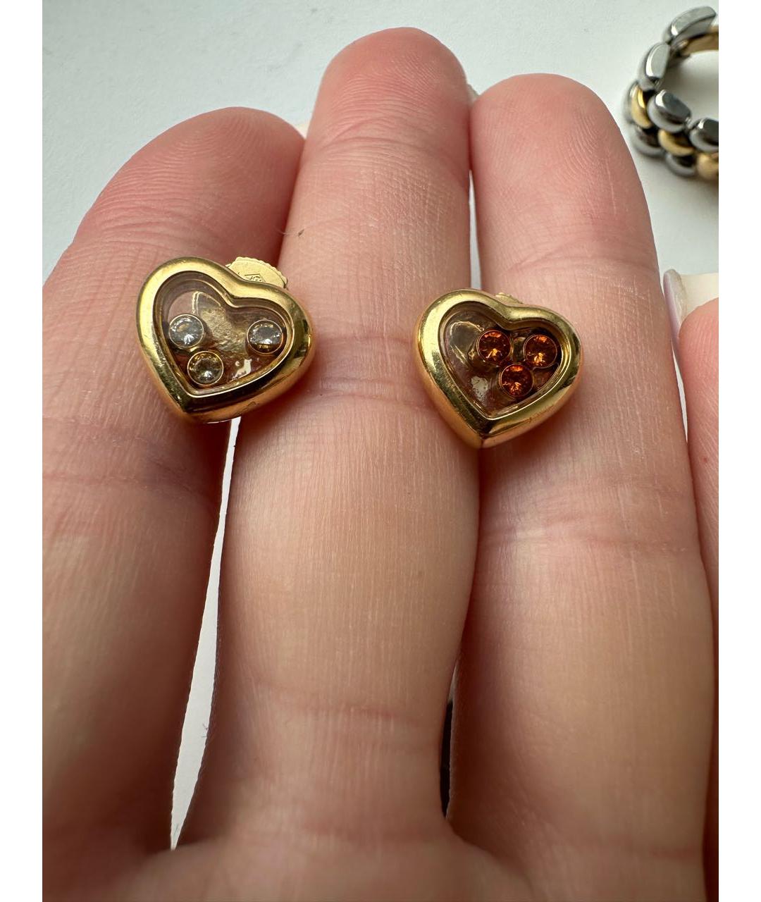 CHOPARD Желтые серьги из желтого золота, фото 3