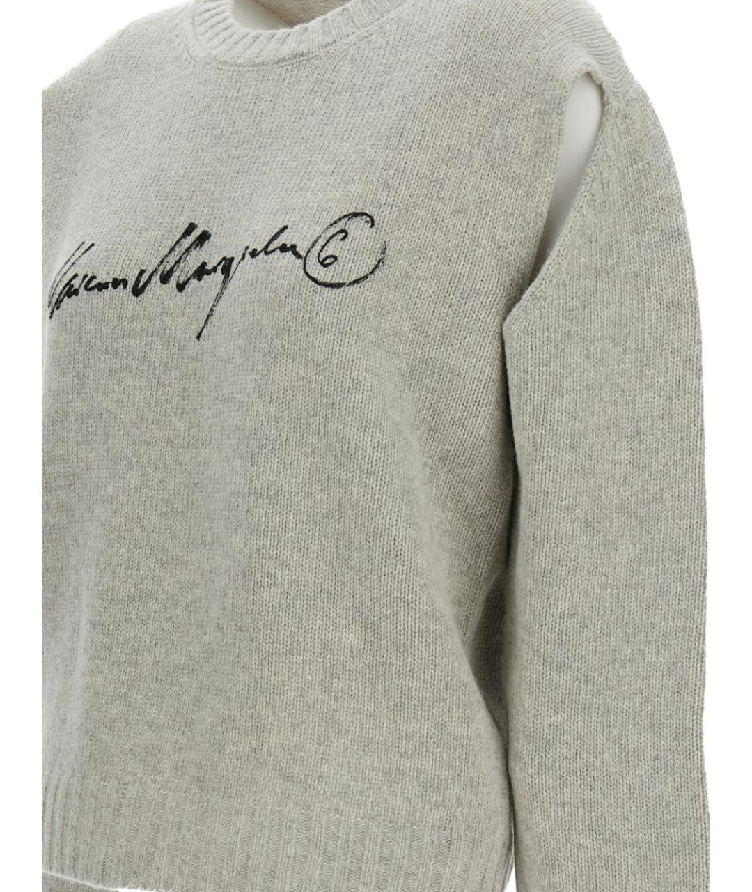 MM6 MAISON MARGIELA Серый джемпер / свитер, фото 3
