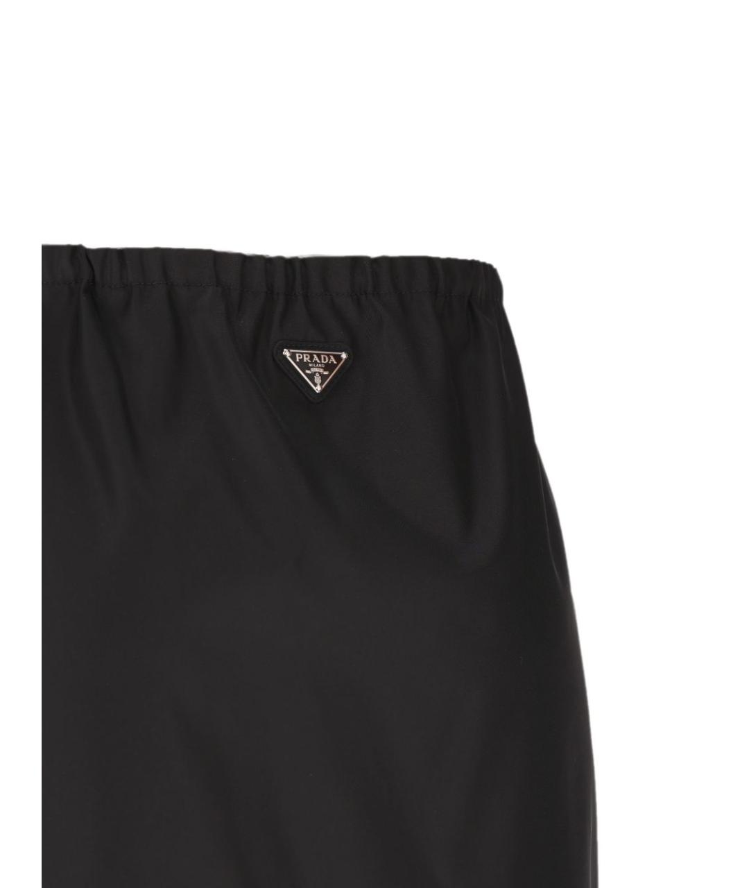 PRADA Черная юбка миди, фото 2
