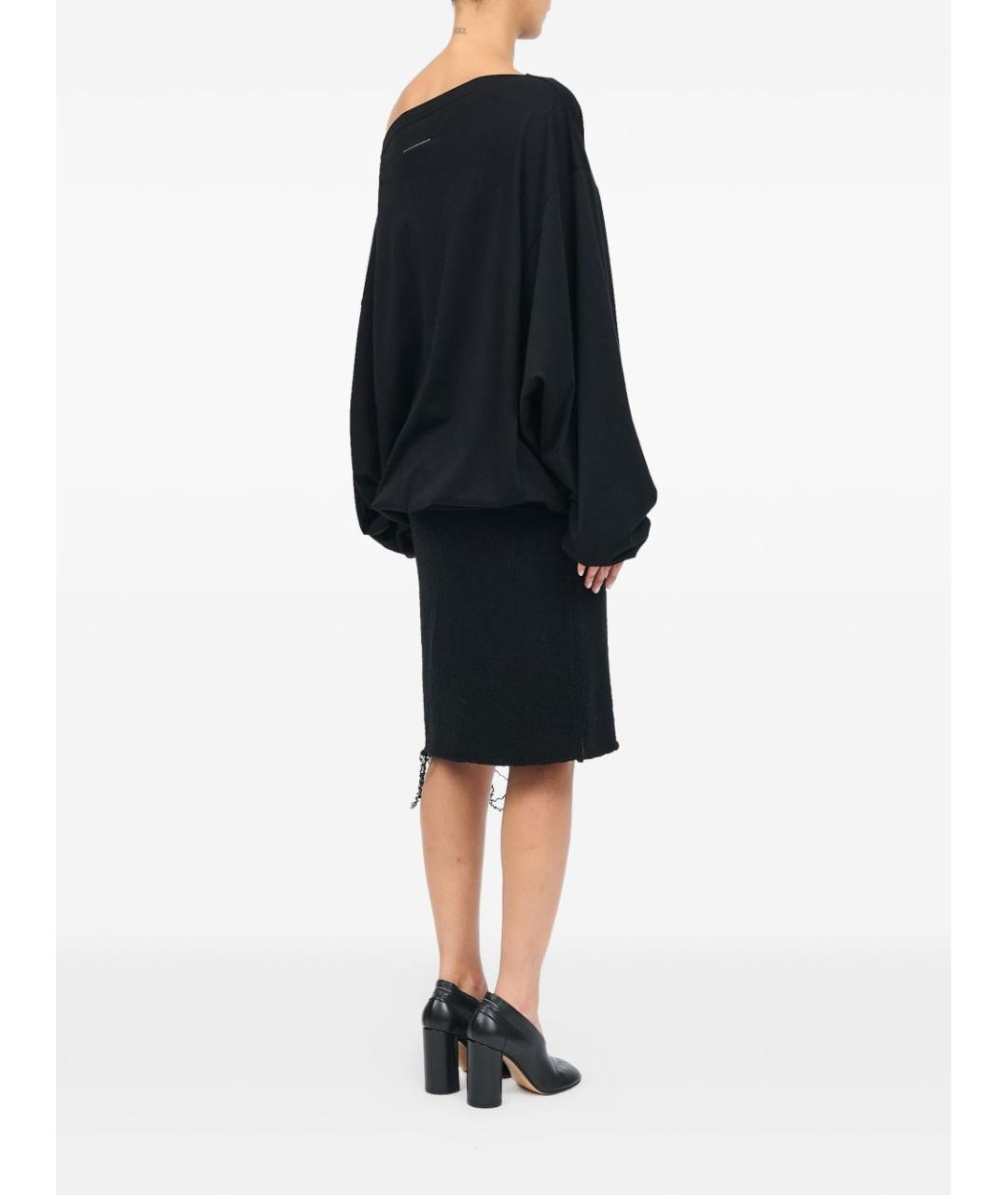 MM6 MAISON MARGIELA Черный джемпер / свитер, фото 6