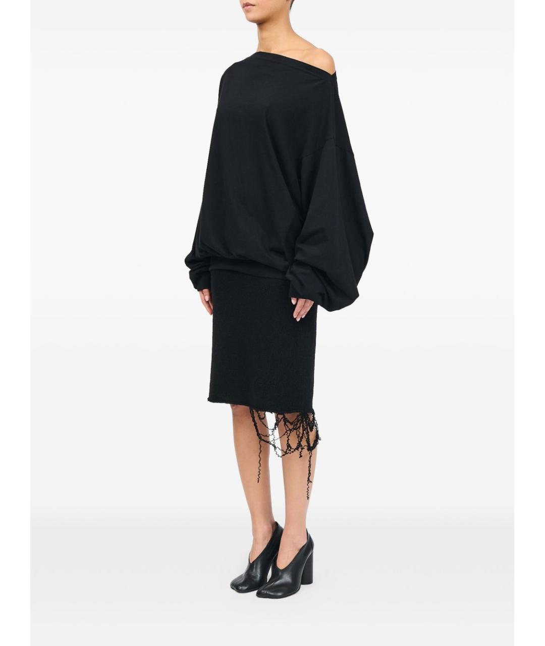 MM6 MAISON MARGIELA Черный джемпер / свитер, фото 4
