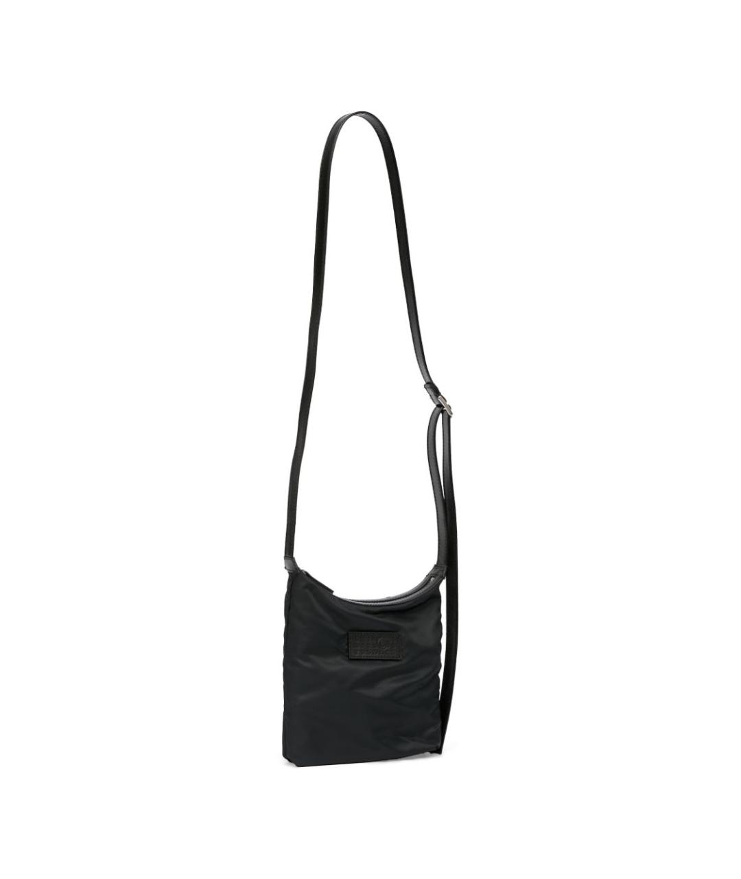 MM6 MAISON MARGIELA Черная синтетическая сумка на плечо, фото 4
