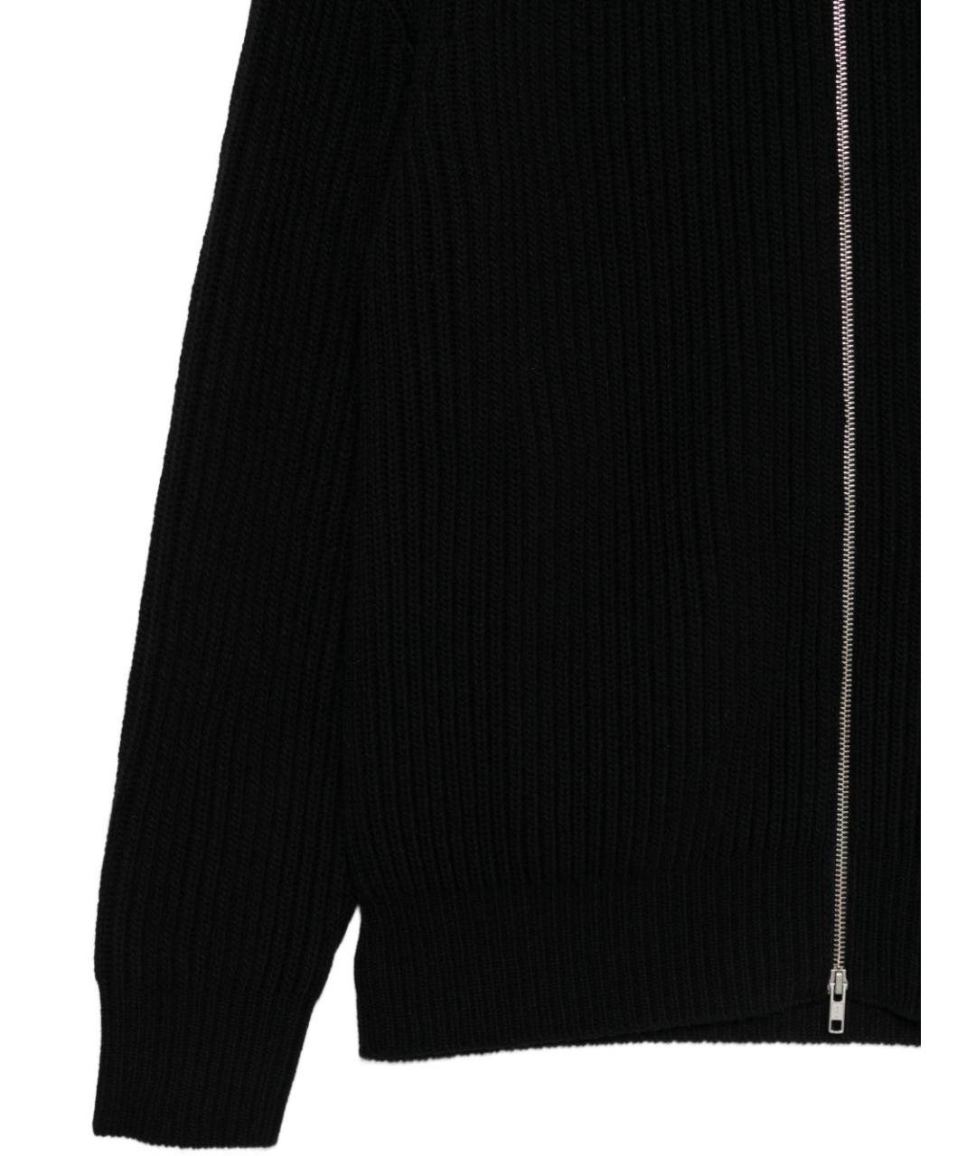 MM6 MAISON MARGIELA Черная шерстяная куртка, фото 2