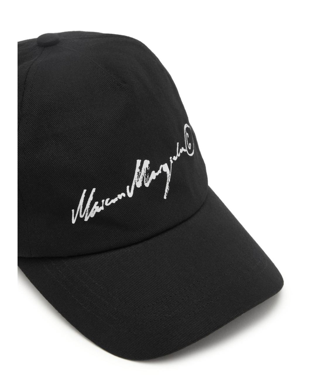 MM6 MAISON MARGIELA Черная кепка, фото 2