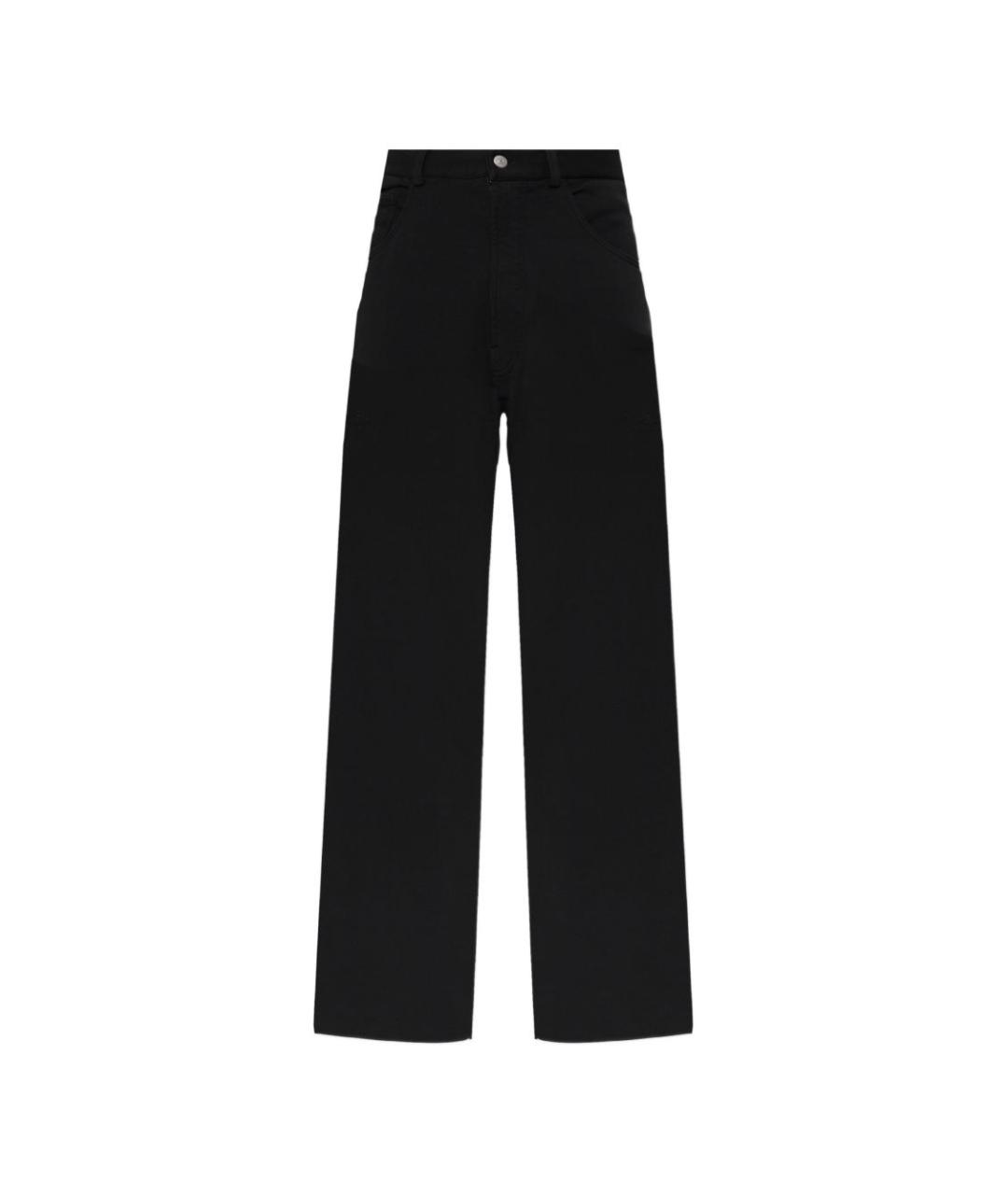 MM6 MAISON MARGIELA Черные повседневные брюки, фото 1