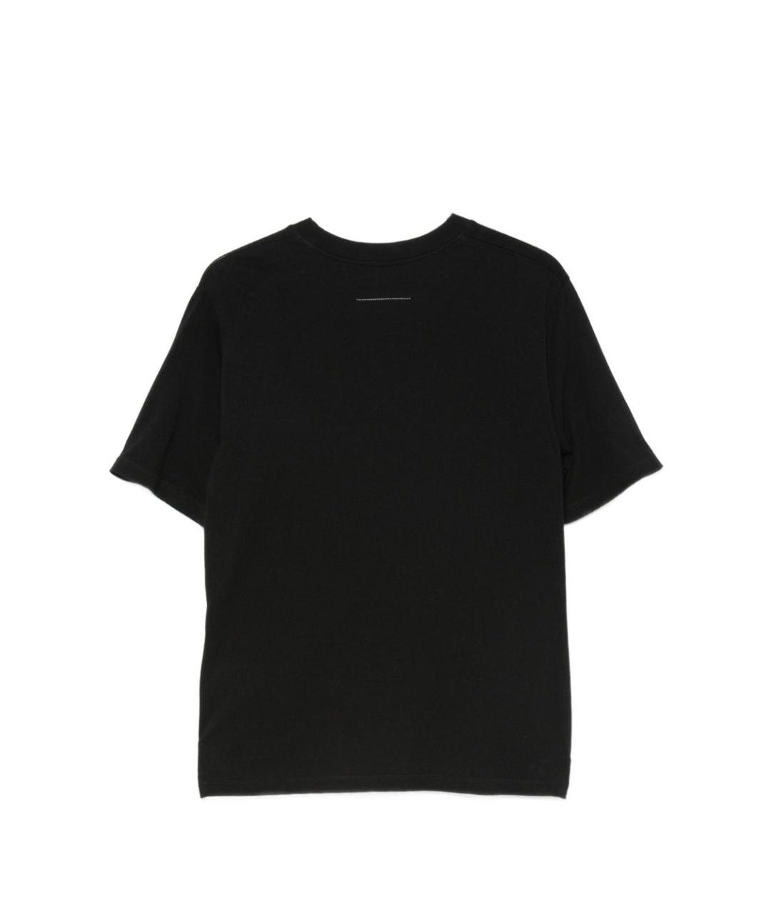 MM6 MAISON MARGIELA Черная футболка, фото 2