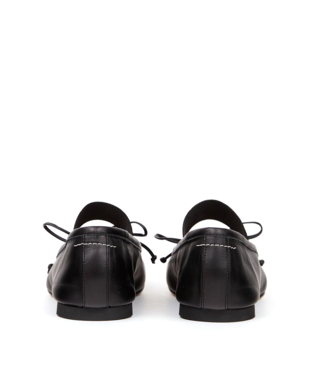 MM6 MAISON MARGIELA Черные балетки, фото 4