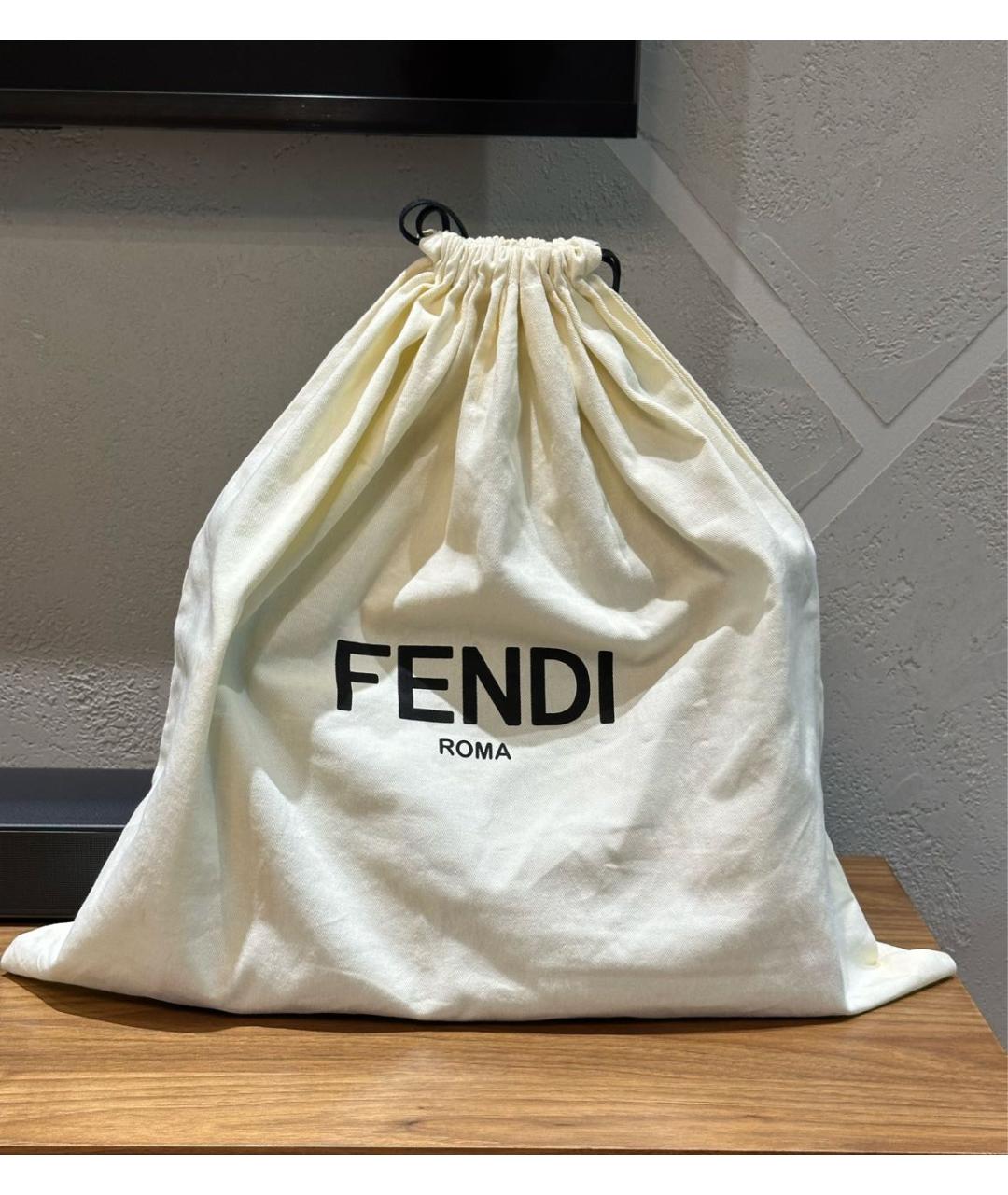 FENDI Мульти кожаная сумка с короткими ручками, фото 8