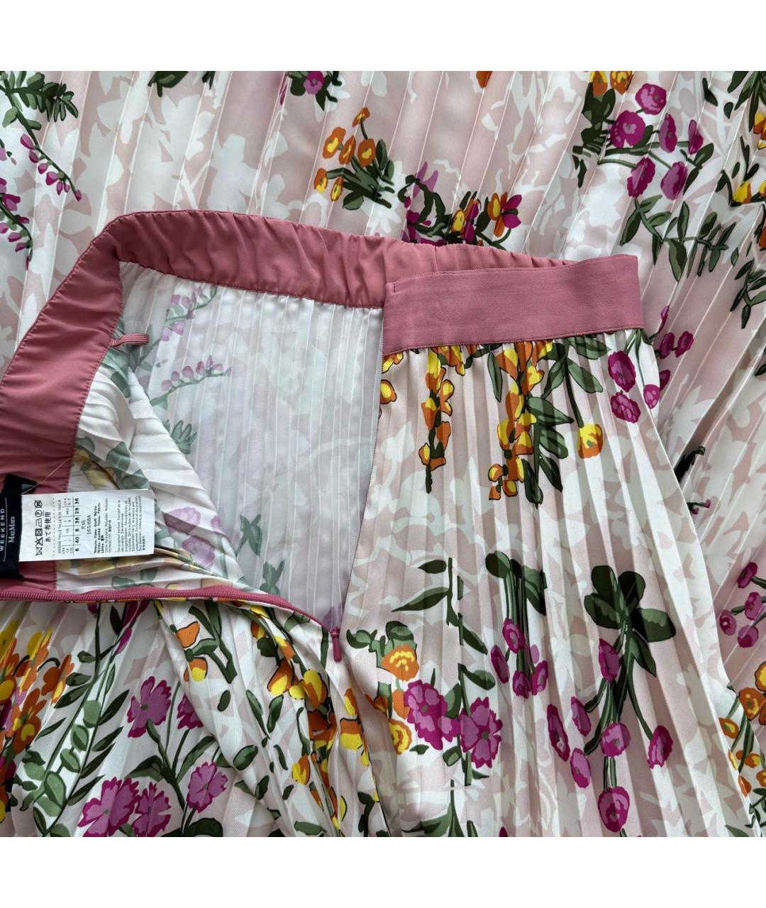 WEEKEND MAX MARA Полиэстеровая юбка миди, фото 4