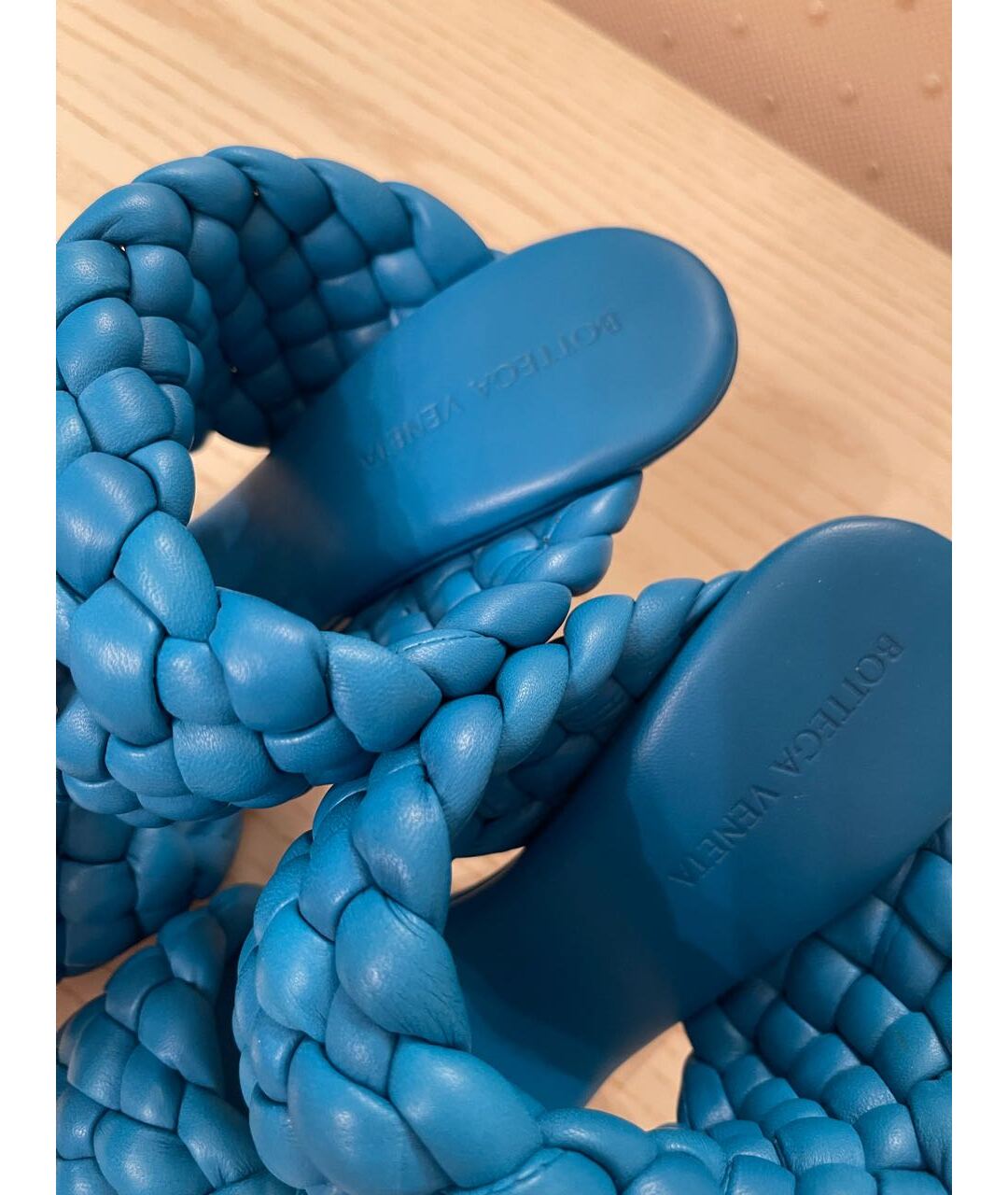 BOTTEGA VENETA Кожаные мюли, фото 3