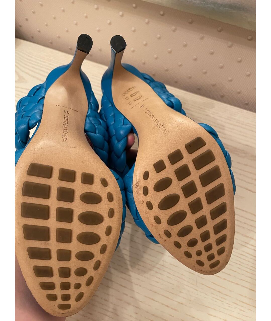 BOTTEGA VENETA Кожаные мюли, фото 4